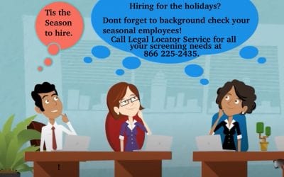 Hiring for the holidays? Don’t forget the Background Check.