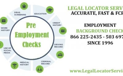 Oregon Employment Background Checks Online since 1996