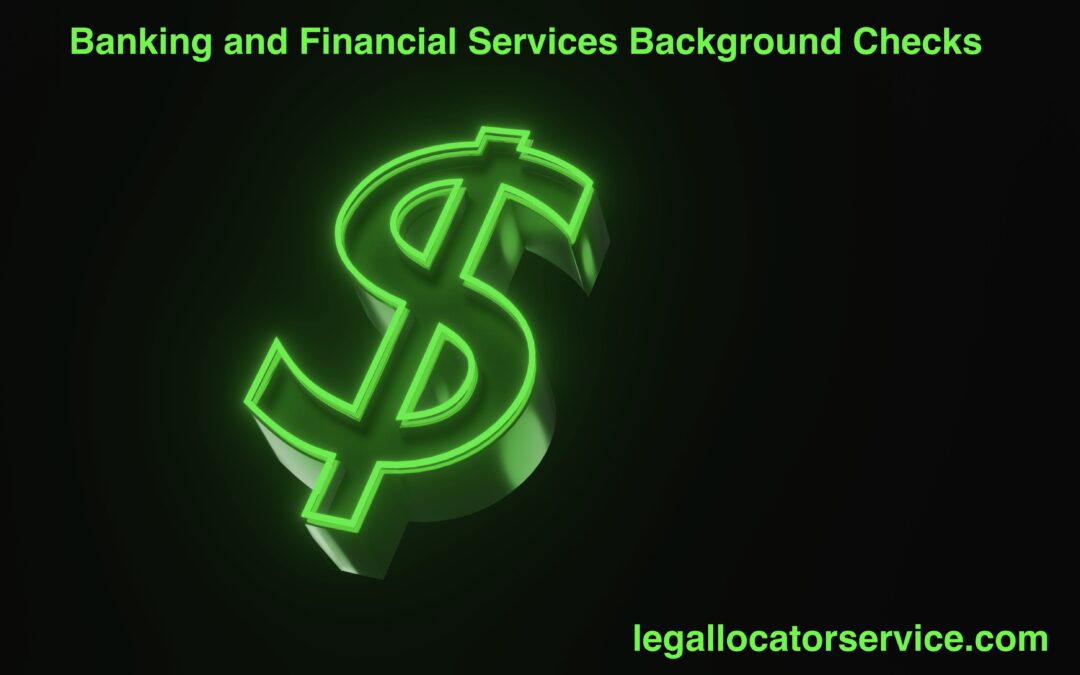 Bank and Financial Services Background Checks