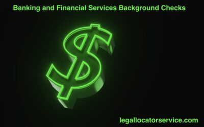 Banking and Financial Services Background Checks