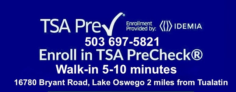 TSA PreCheck No Appointment No Hassle Oregon